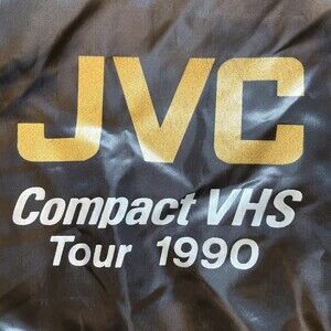 Vintage 1990 Westark USA Size Large JVC Compact VHS Tour Promo Jacket